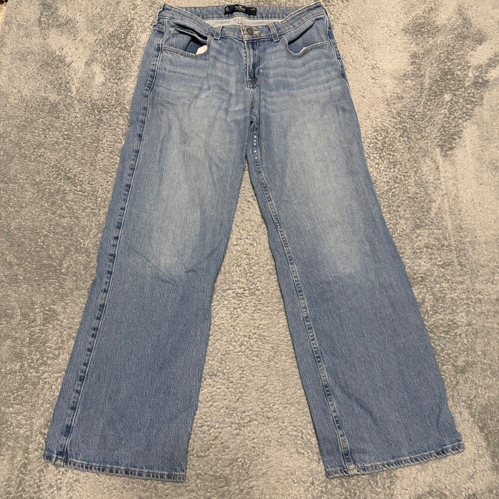 Hollister Jeans Womens 27 (32x30) Low Rise Baggy Straight